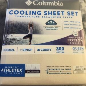 Columbia Cooling Sheet Set - Cream